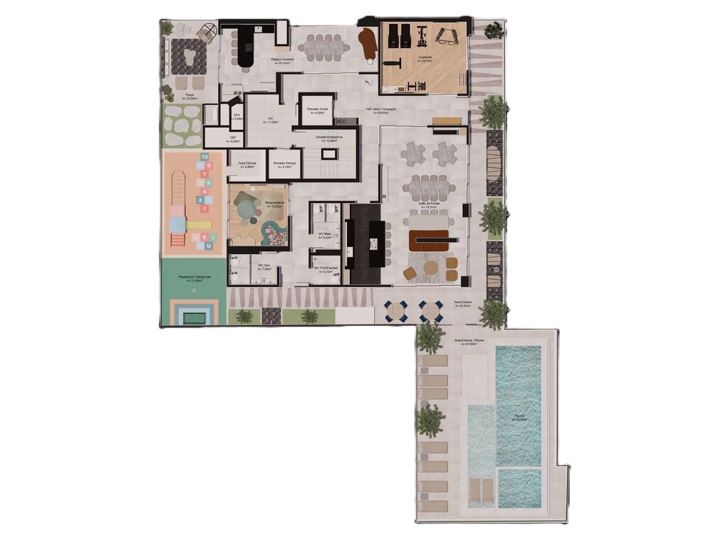 Cobertura, 4 quartos, 392 m² - Foto 54