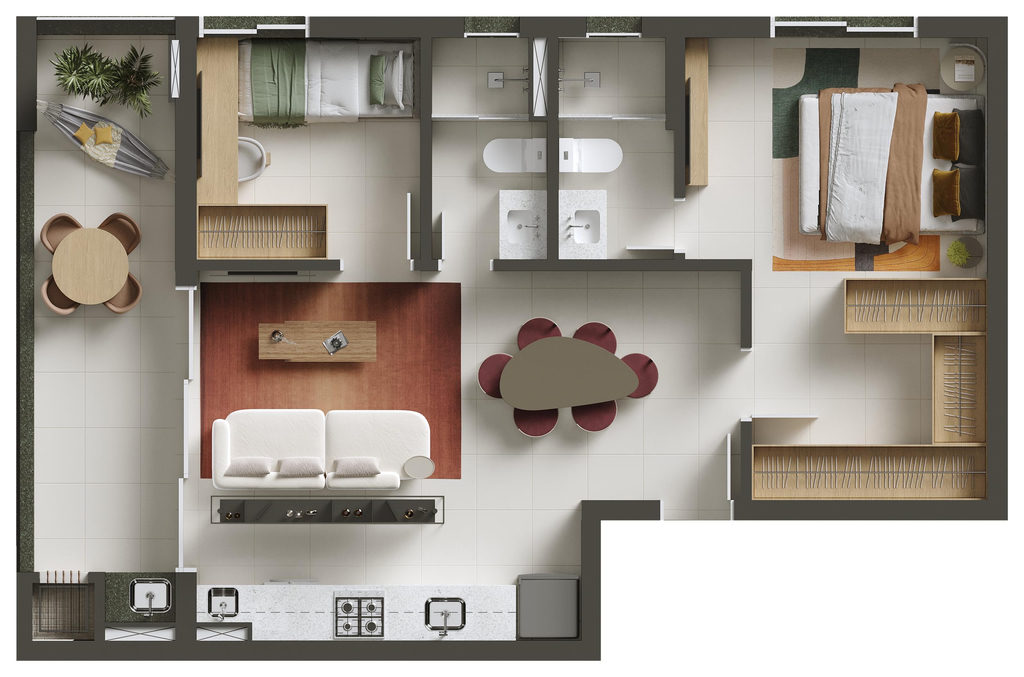 Apartamento, 1 quarto, 24 m² - Foto 32