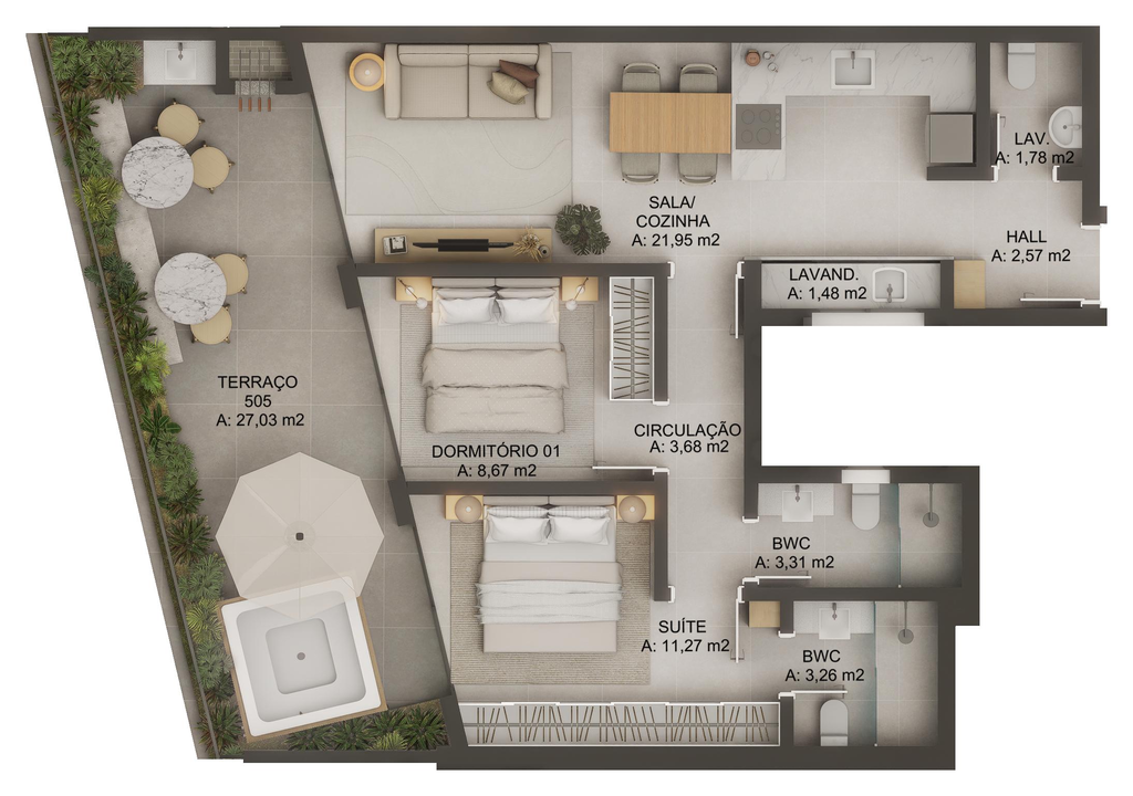 Apartamento, 4 quartos, 117 m² - Foto 35