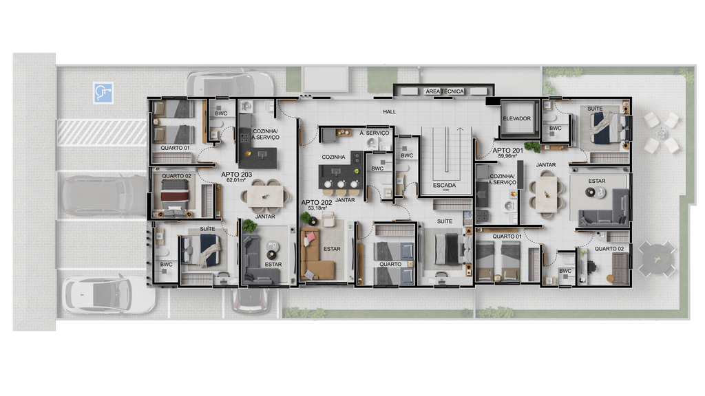 Apartamento à venda com 3 quartos, 105m² - Foto 12