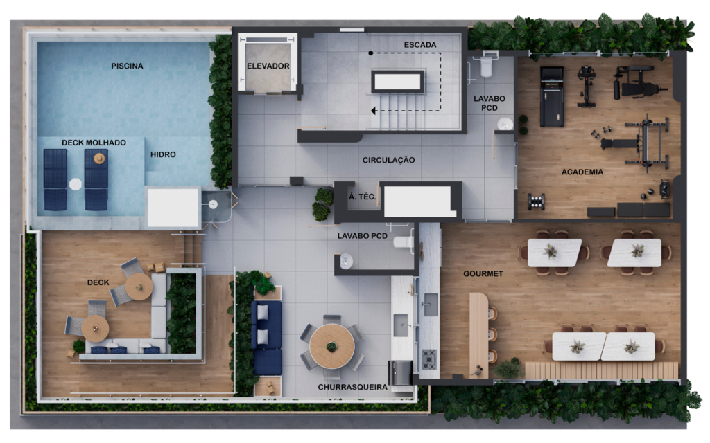 Apartamento à venda com 3 quartos, 71m² - Foto 24