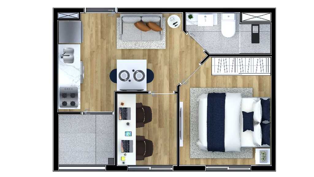 Apartamento, 1 quarto, 26 m² - Foto 16