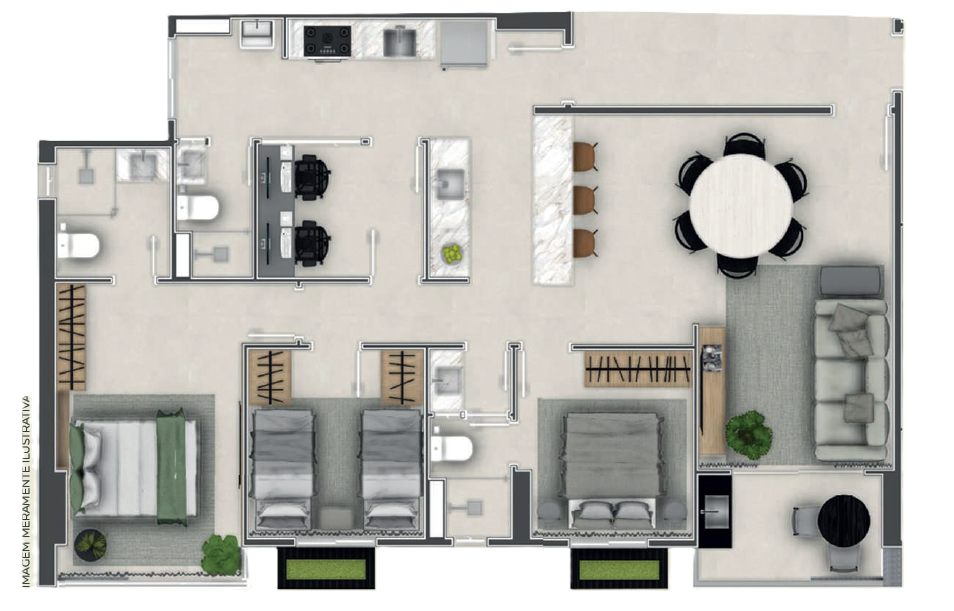 Apartamento à venda com 3 quartos, 102m² - Foto 19