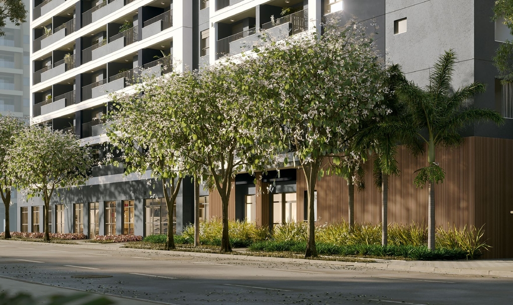 Apartamento à venda em São Paulo, Alto da Boa Vista, com 1 quarto, 29,77m² - Chaves Imob