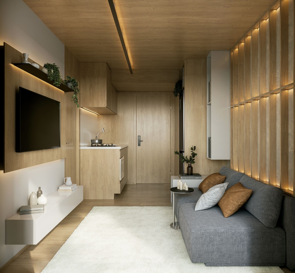 Apartamento à venda em São Paulo, Alto da Boa Vista, com 2 quartos, 38,66m² - Chaves Imob