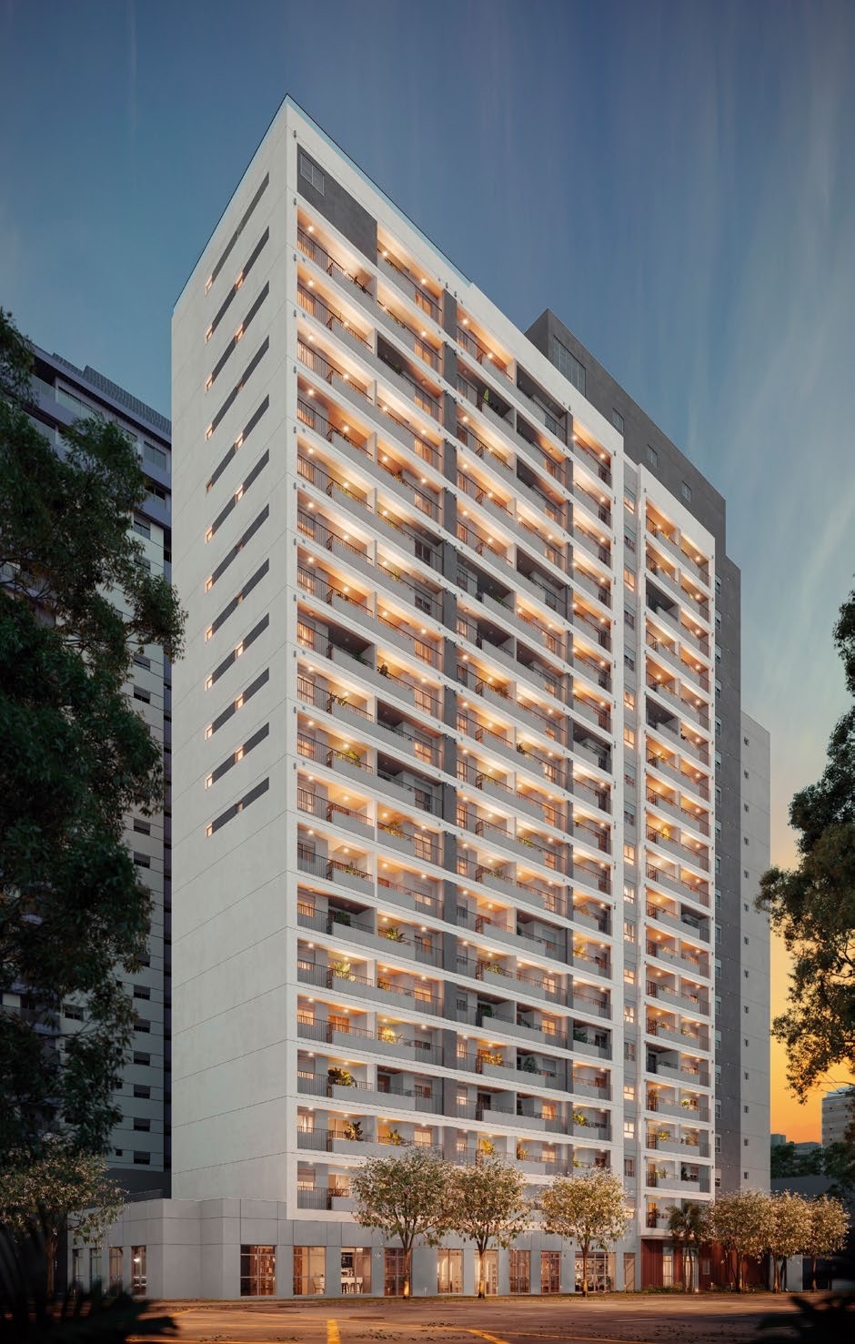 Apartamento à venda em São Paulo, Alto da Boa Vista, com 1 quarto, 30,41m² - Chaves Imob