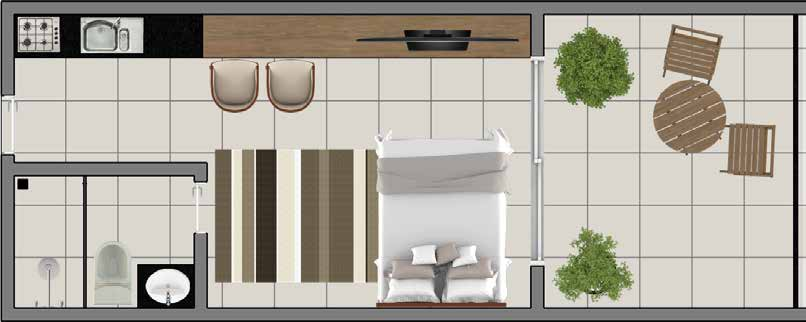 Apartamento à venda com 1 quarto, 27m² - Foto 15