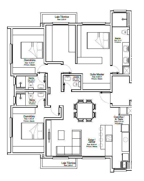 Apartamento, 2 quartos, 57 m² - Foto 17