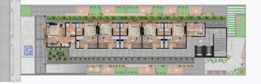 Apartamento à venda com 1 quarto, 22m² - Foto 22