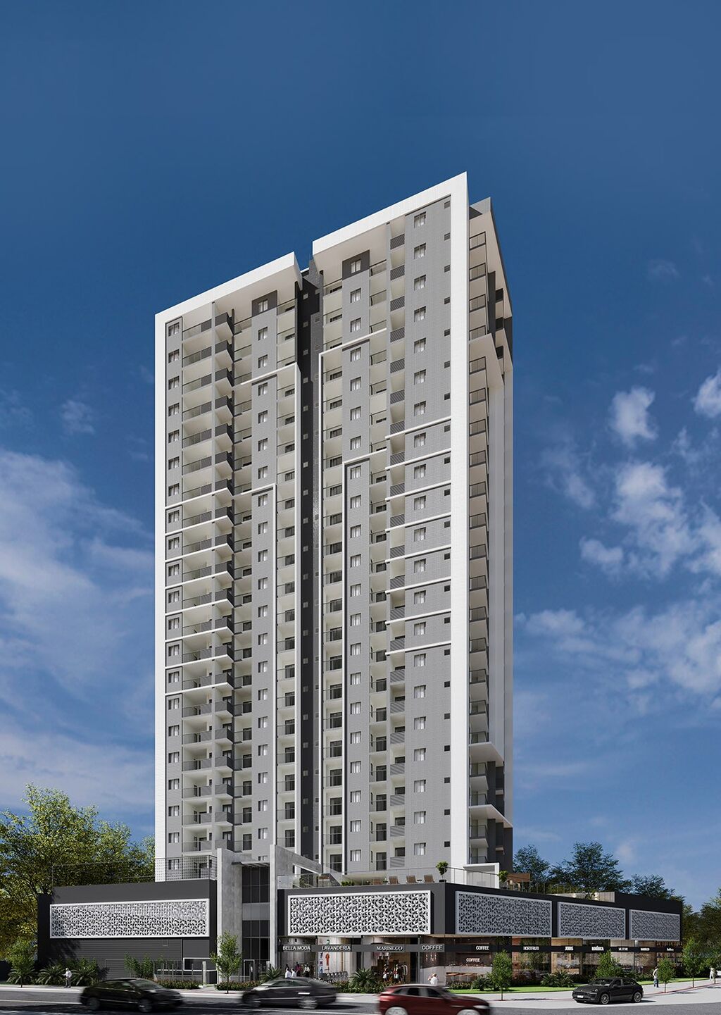 Apartamento à venda em Vila Velha, Jockey de Itaparica, com 2 quartos, 58,35m² - Macarineli Imóveis