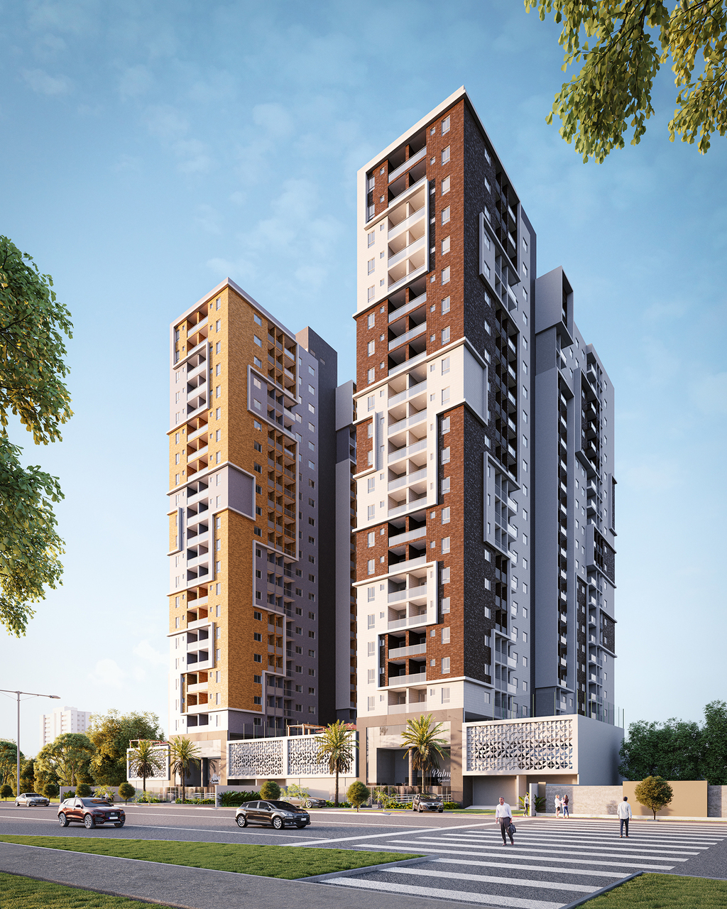 Apartamento à venda em Vila Velha, Praia de Itaparica, com 2 quartos, 54,58m² - Macarineli Imóveis