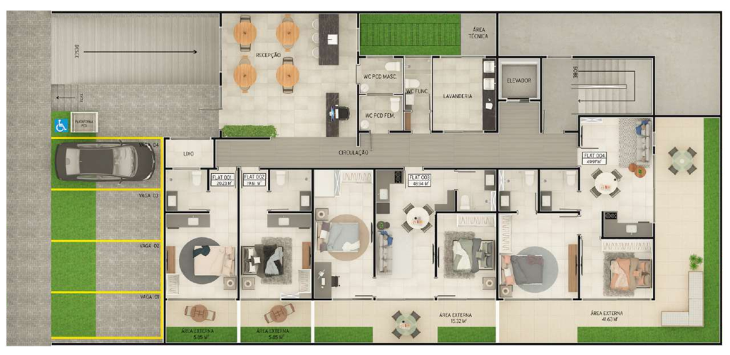 Loja-Salão, 32 m² - Foto 11