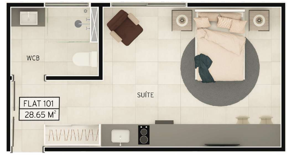 Loja-Salão, 32 m² - Foto 17