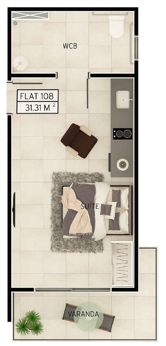 Loja-Salão, 32 m² - Foto 19