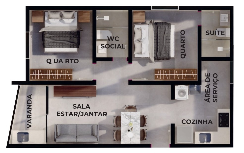Cobertura à venda com 2 quartos, 110m² - Foto 10