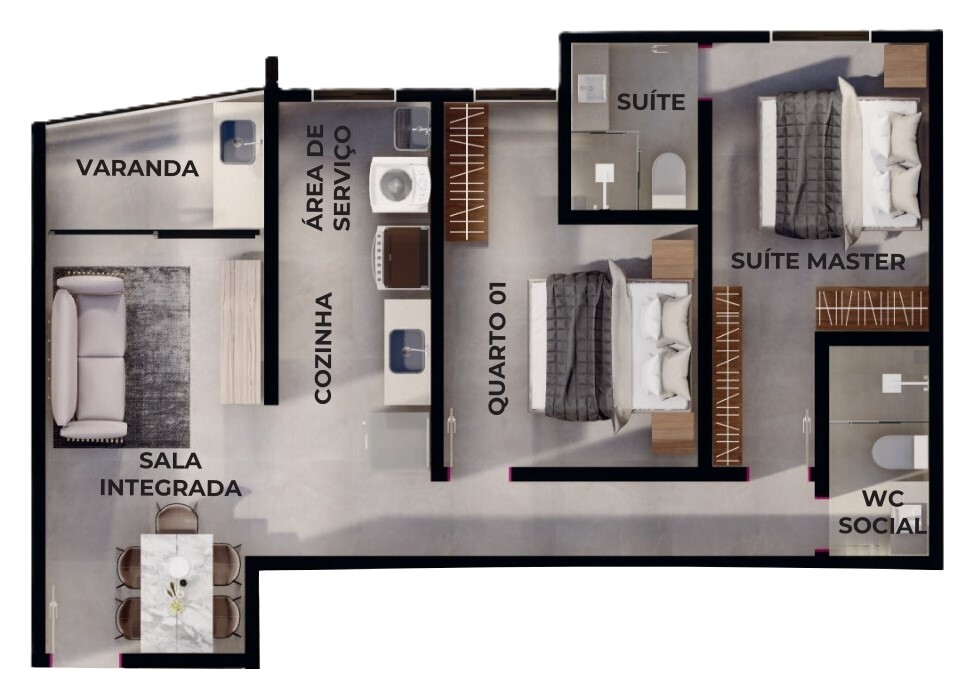 Cobertura à venda com 2 quartos, 110m² - Foto 11