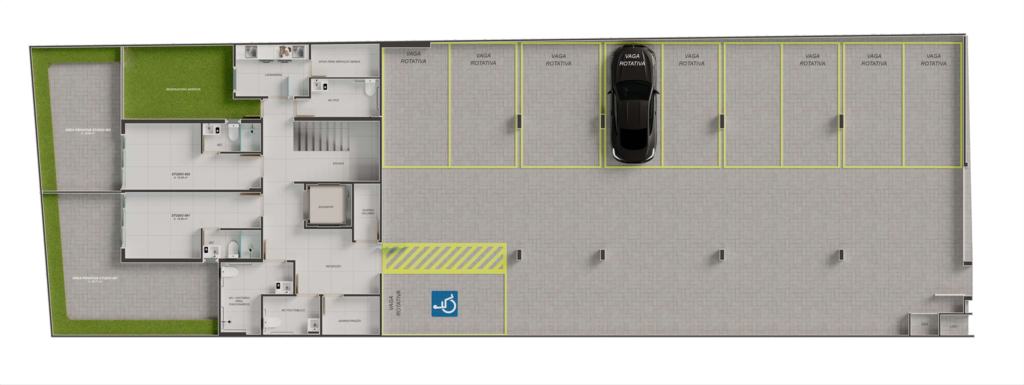 Apartamento à venda com 1 quarto, 16m² - Foto 6