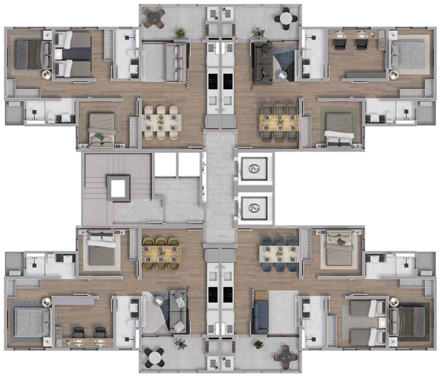 Apartamento à venda com 3 quartos, 75m² - Foto 17