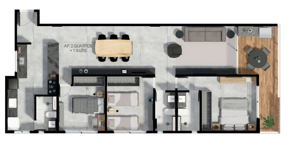 Apartamento, 3 quartos, 95 m² - Foto 29