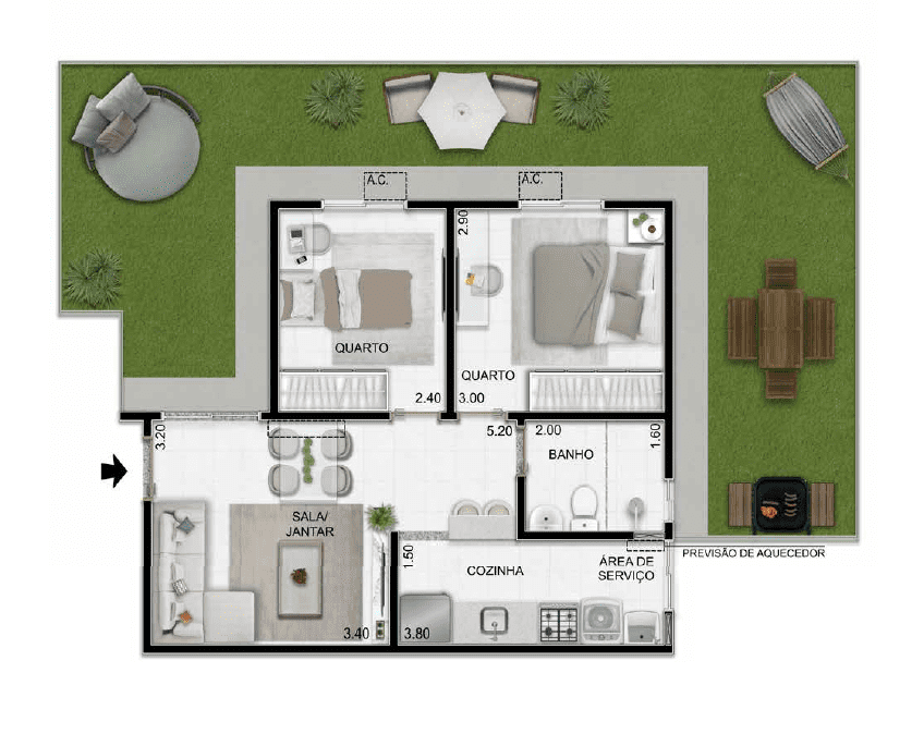 Apartamento, 2 quartos, 62 m² - Foto 12