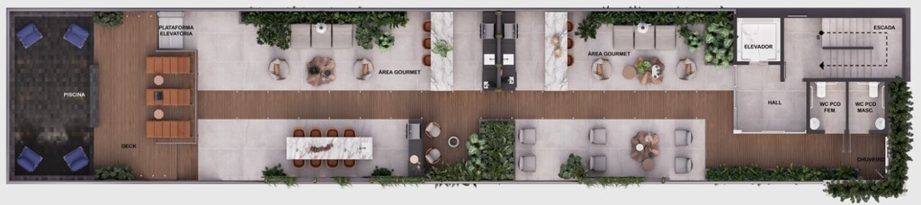 Apartamento à venda com 1 quarto, 24m² - Foto 21