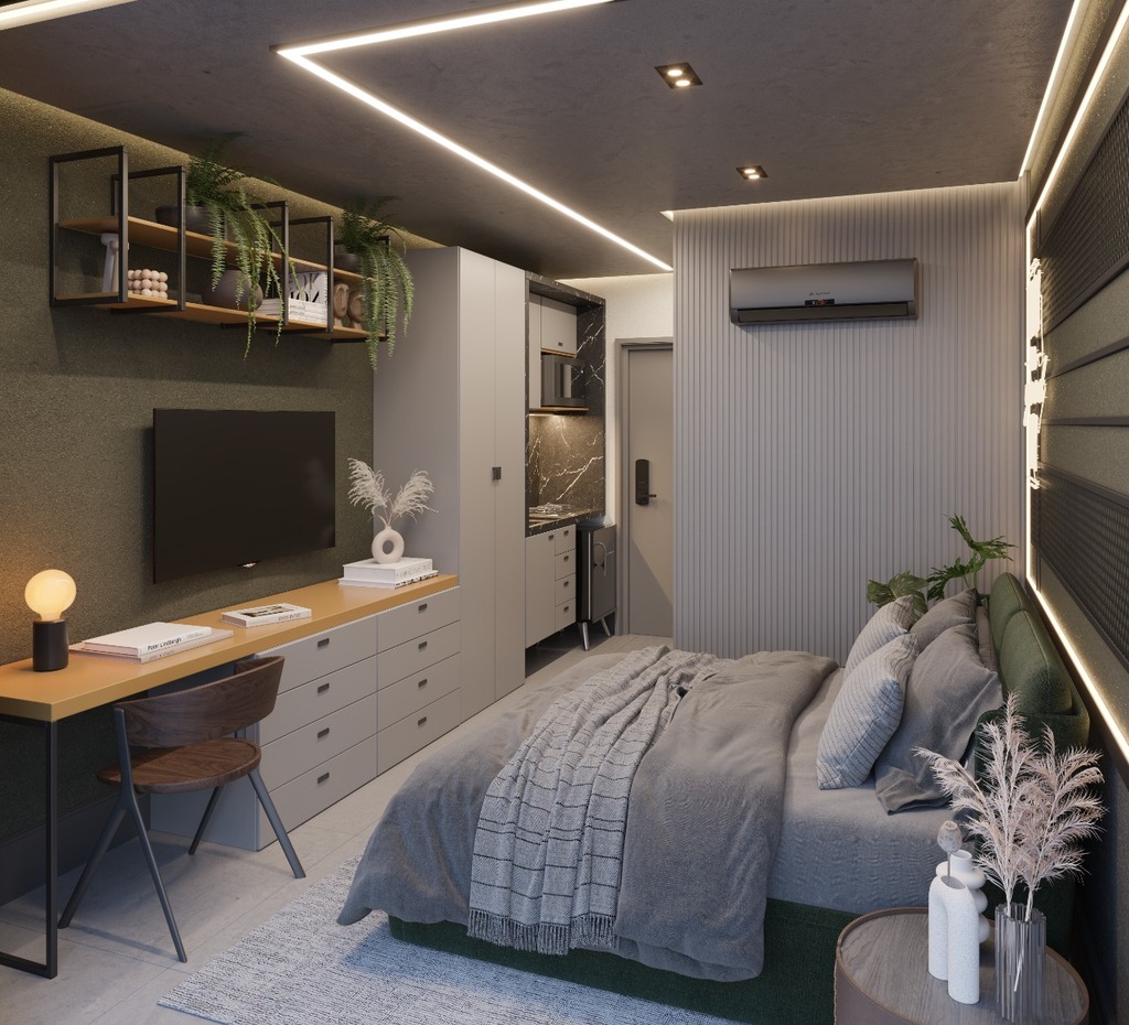 Apartamento à venda com 1 quarto, 24m² - Foto 5