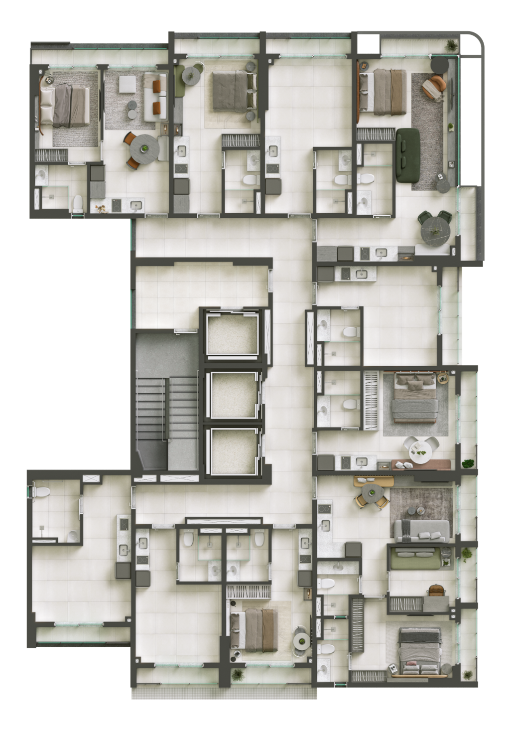 Apartamento à venda com 2 quartos, 49m² - Foto 22