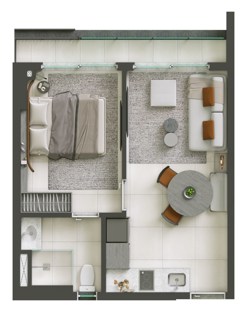 Apartamento à venda com 2 quartos, 49m² - Foto 26