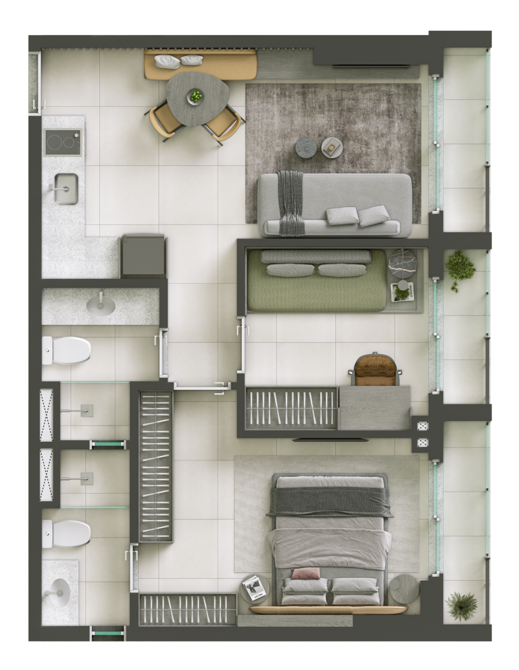 Apartamento à venda com 2 quartos, 49m² - Foto 28