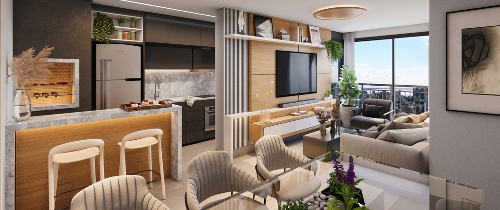 Apartamento à venda em Porto Alegre, Menino Deus, com 3 quartos, 85,91m² - Geniale Imóveis