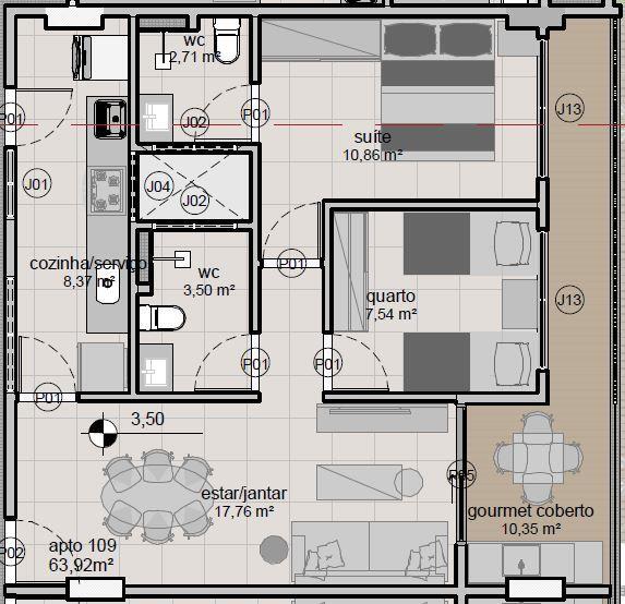 Apartamento à venda com 3 quartos, 93m² - Foto 23