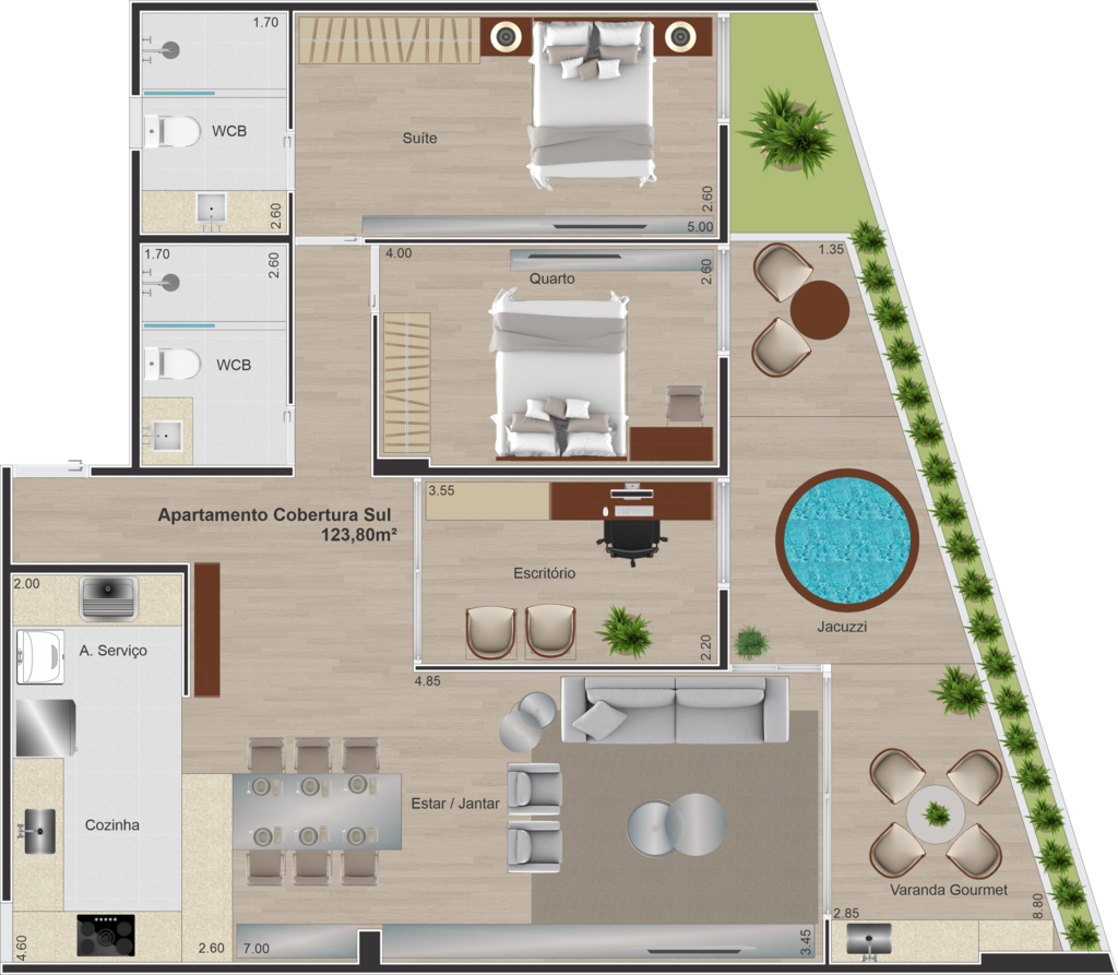 Apartamento à venda com 3 quartos, 76m² - Foto 34