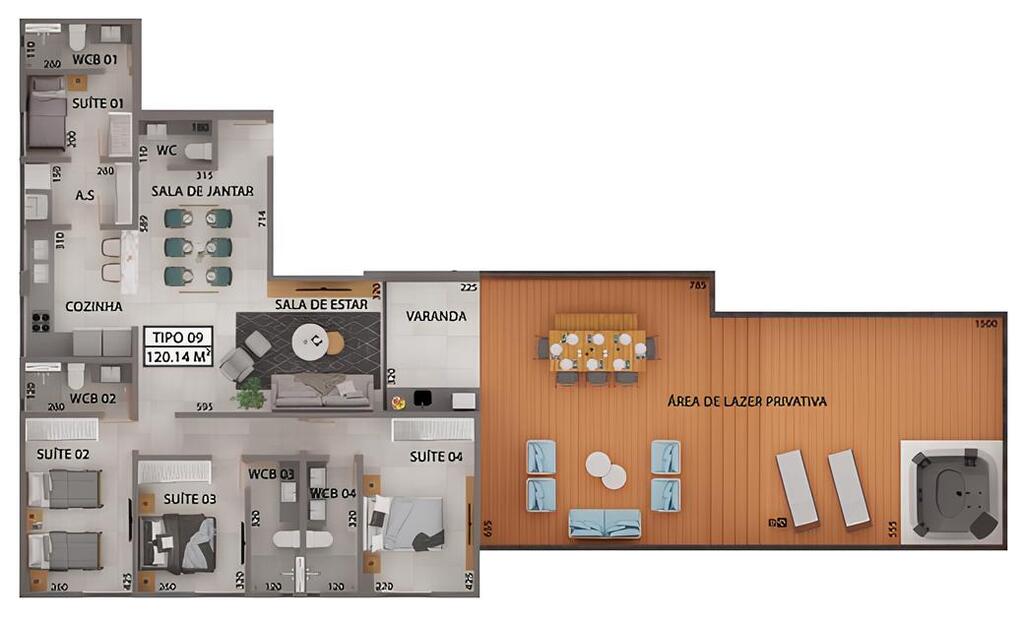 Apartamento à venda com 2 quartos, 108m² - Foto 19