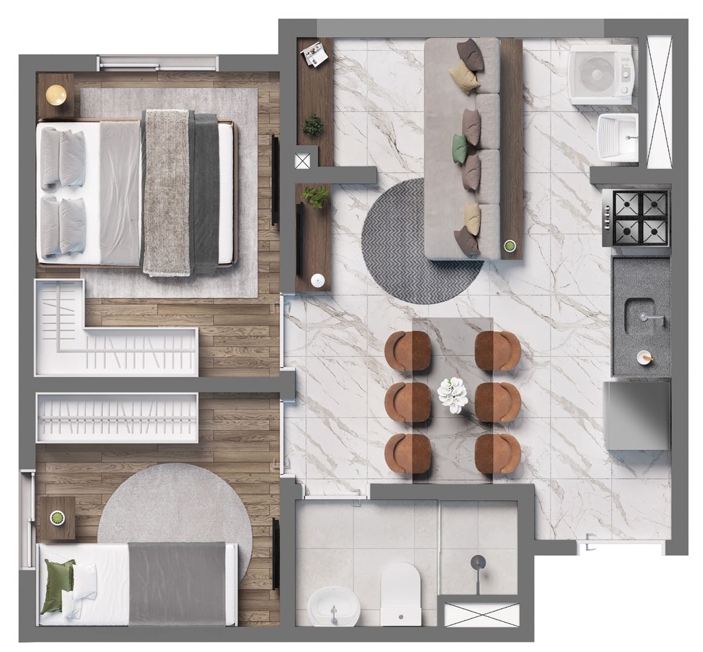 Apartamento à venda com 2 quartos, 36m² - Foto 17