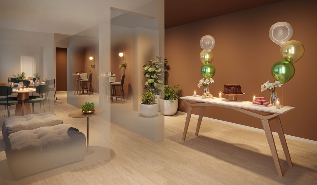 Apartamento à venda com 2 quartos, 36m² - Foto 3