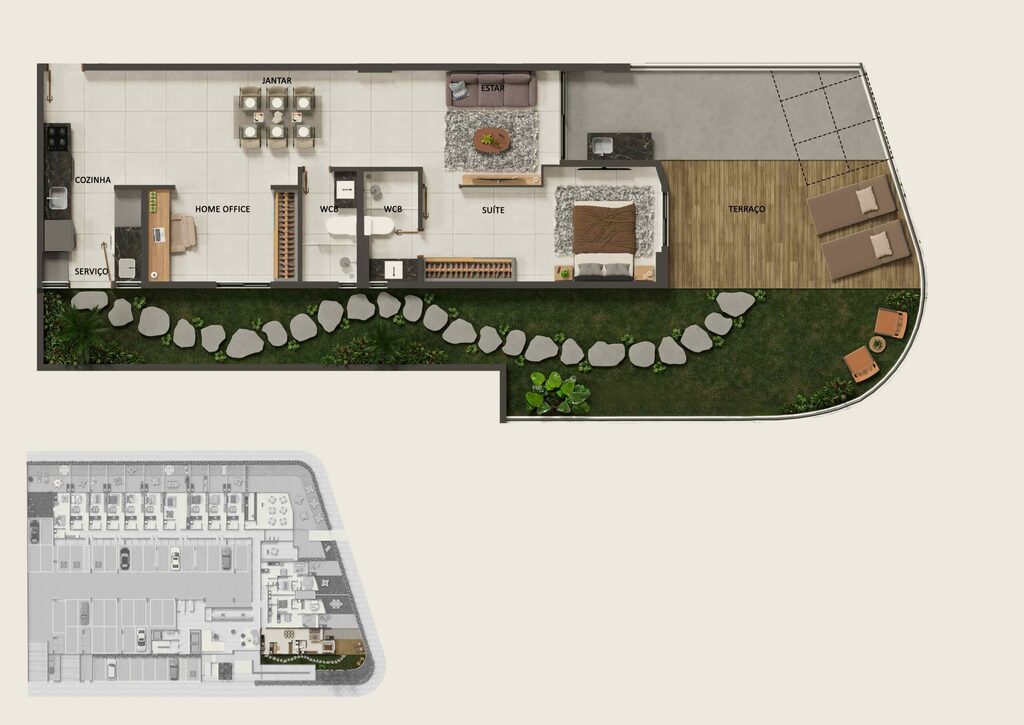 Apartamento à venda com 2 quartos, 69m² - Foto 58