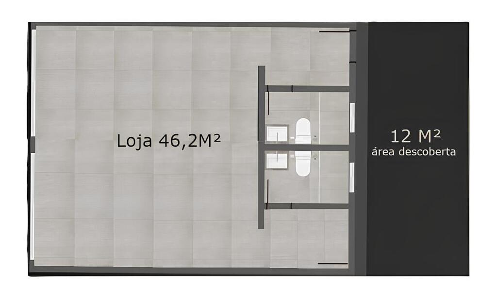 Loja-Salão à venda, 46m² - Foto 3