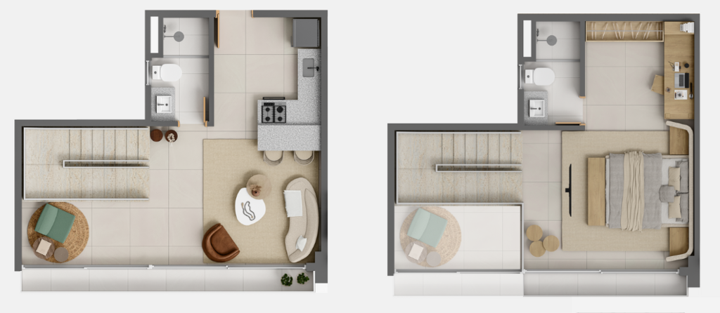 Apartamento à venda com 2 quartos, 49m² - Foto 20
