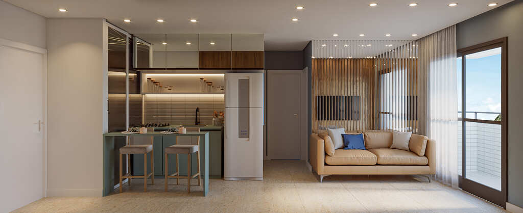 Apartamento à venda com 2 quartos, 46m² - Foto 4