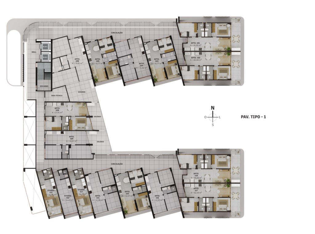 Cobertura à venda com 2 quartos, 116m² - Foto 20