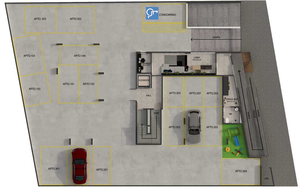 Apartamento, 3 quartos, 68 m² - Foto 21