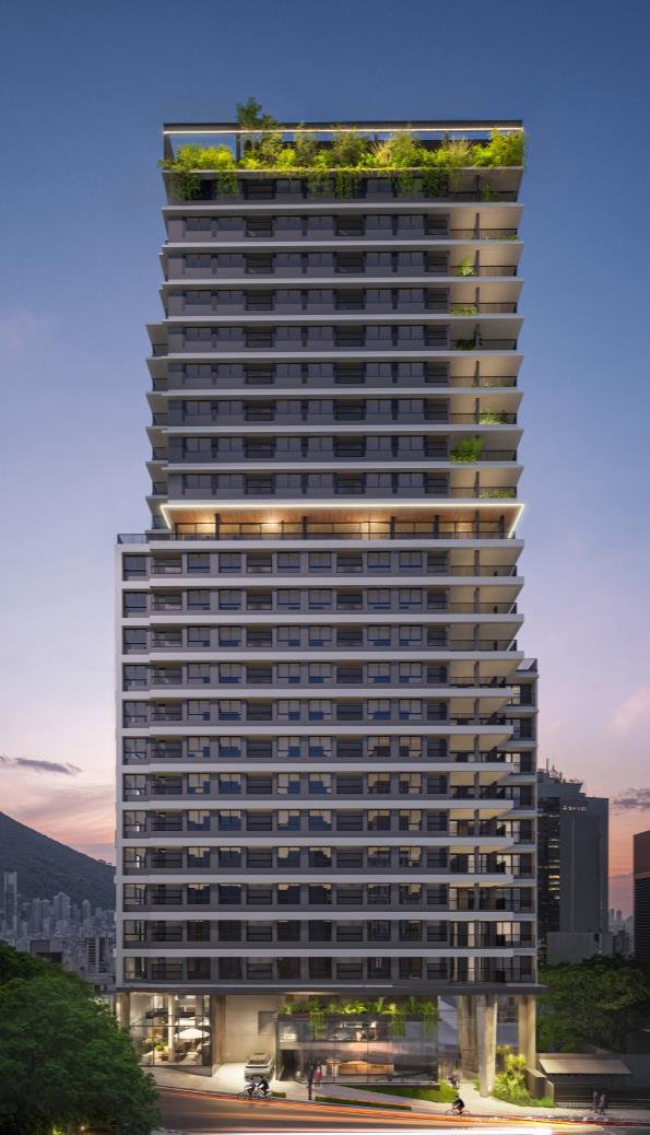 Apartamento Garden à venda em São Paulo, Pinheiros, com 1 quarto, 55,75m² - Renaldo Moura