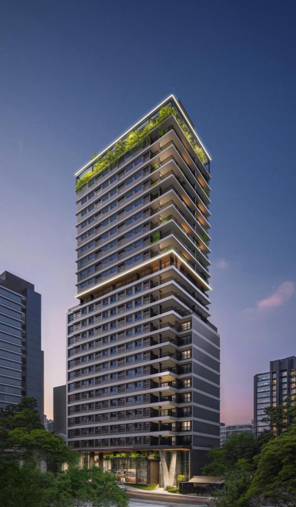 Apartamento Garden à venda em São Paulo, Pinheiros, com 1 quarto, 55,75m² - Renaldo Moura