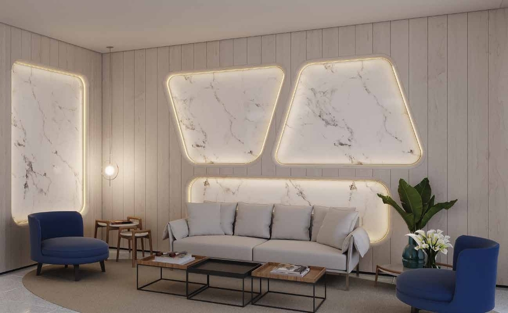 Apartamento Garden à venda em Vitória, Enseada do Suá, com 4 quartos, 398,71m² - Macarineli Imóveis