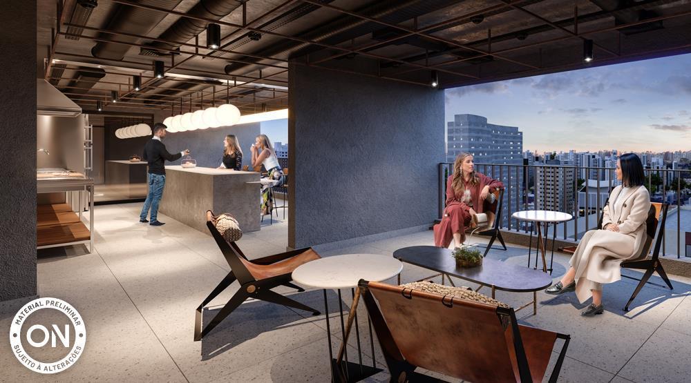 Apartamento Garden à venda em São Paulo, Bela Vista, com 1 quarto, 110,26m² - Renaldo Moura