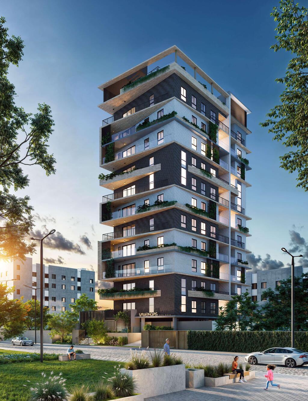 Apartamento à venda com 2 quartos, 61m² - Foto 1