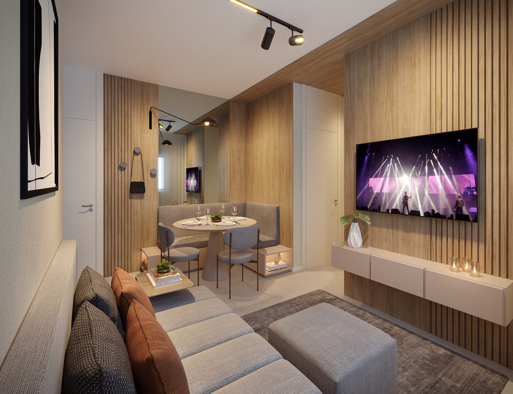 Apartamento à venda em São Paulo, Butantã, com 2 quartos, 43,43m² - Renaldo Moura