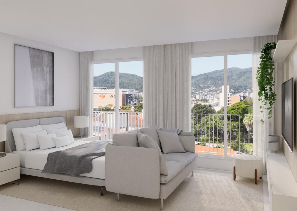 Studio de 1 quarto, 31m² no bairro Trindade, em Florianópolis | Eu Corretor