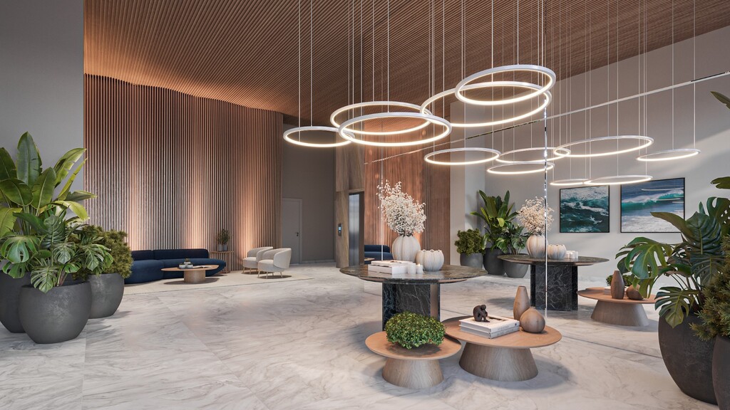 Hall - Apartamento Garden à venda em Linhares, Nova Esperança, com 4 quartos, 174,17m²