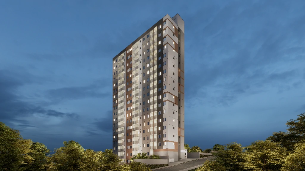 Apartamento à venda com 1 quarto, 17m² - Foto 1